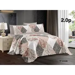 GENERICO - Cubrecamas quilt verano 2plazas 230x250
