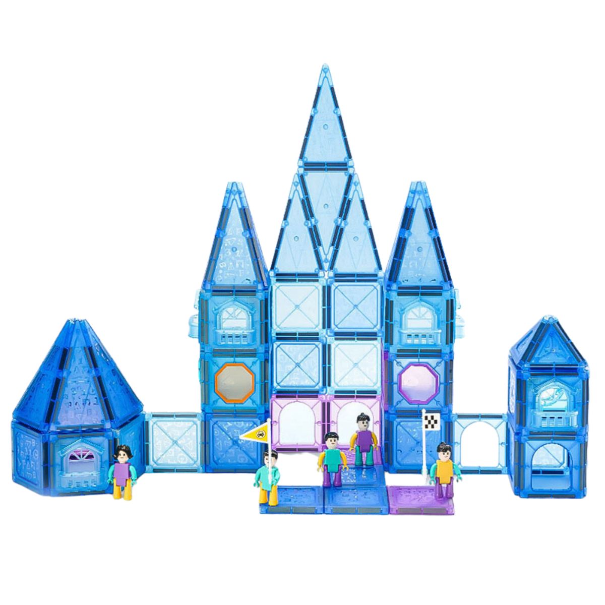 MAGNETICS - Set de Bloques Magnéticos de Construcción – 128 Piezas