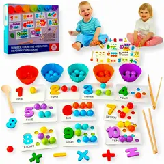 GENERICO - Juego Educativo Clasificación De Cuencos Colores Matemáticas