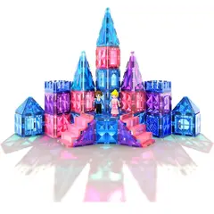 MAGNETICS - Set de Bloques Magnéticos Diamond Series – 96 Piezas