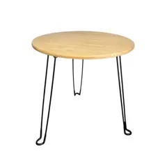 OEM - Mesa Plegable Auxiliar Mesa De Bamboo Madera 45cm