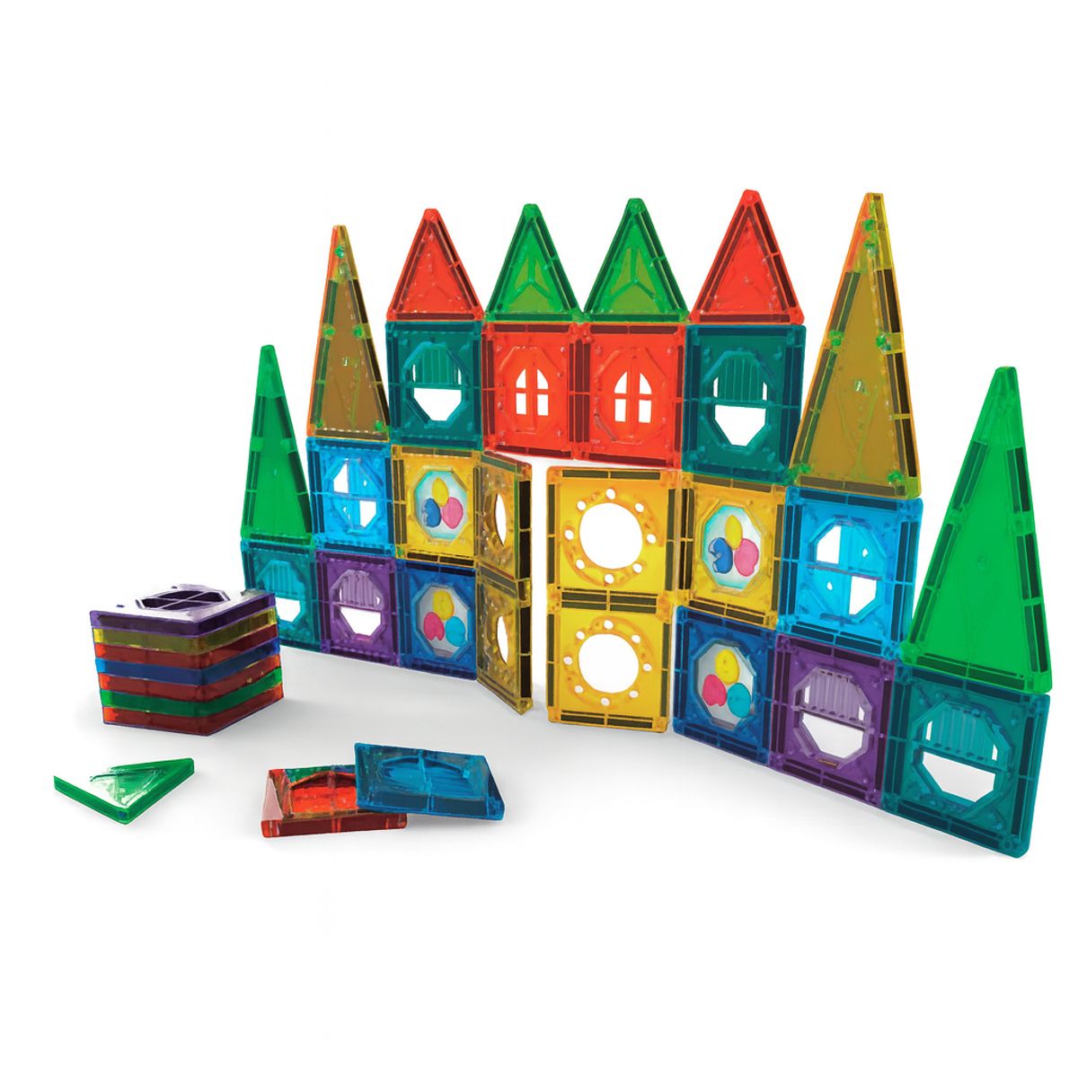 MAGNETICS - Set de Bloques Magnéticos STEM – 56 Piezas