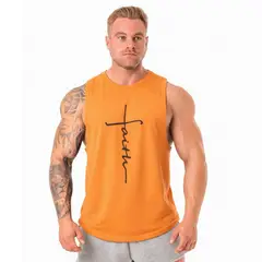ADEMAN - Polera Musculosa cuello Redondo faith