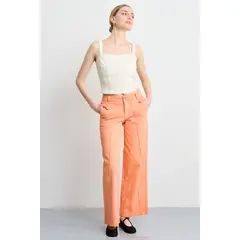 IO - Jeans Mujer Naranjo