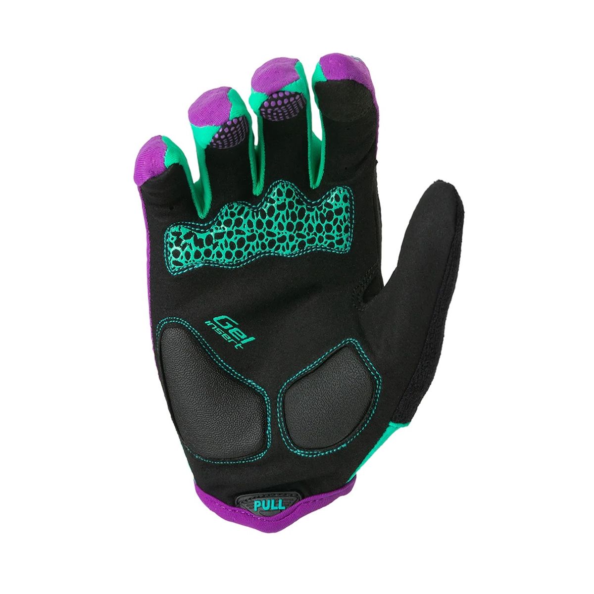 TRIP - GUANTES BICI LARGOS  MUJER TRIP PURPLE/BLUE