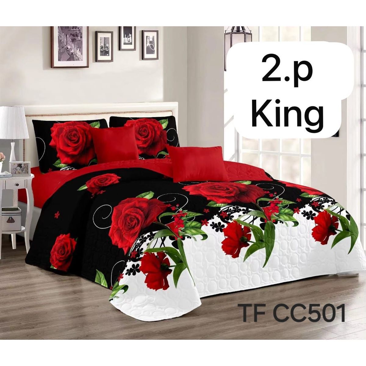 GENERICO - cubrecamas  quilt verano 2plazas 230x250