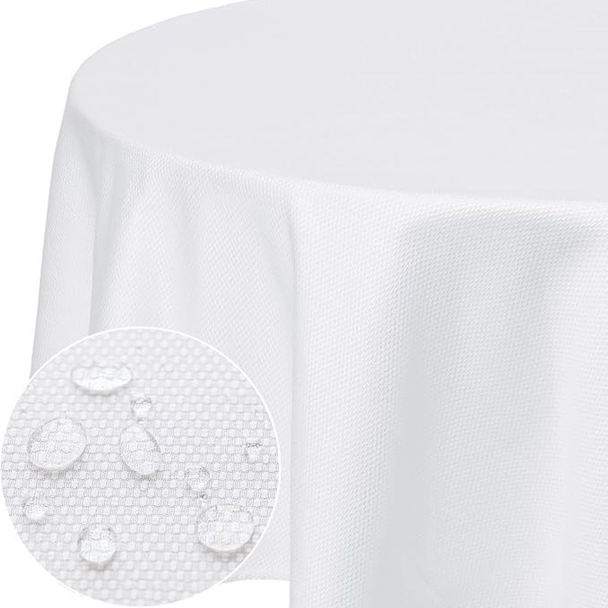 OEM - Mantel De Hule Plastico Mesa Redondo Color 140cm