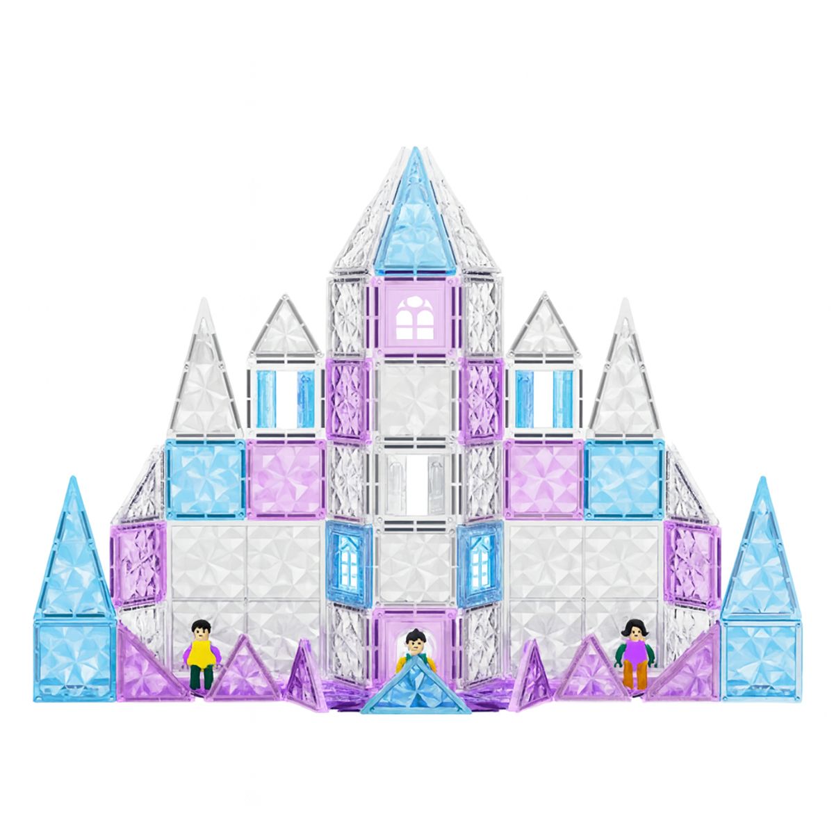 MAGNETICS - Set de Bloques Castillo Magnéticos STEM – 75 Piezas