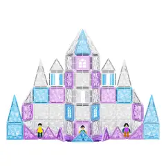 MAGNETICS - Set de Bloques Castillo Magnéticos STEM – 75 Piezas