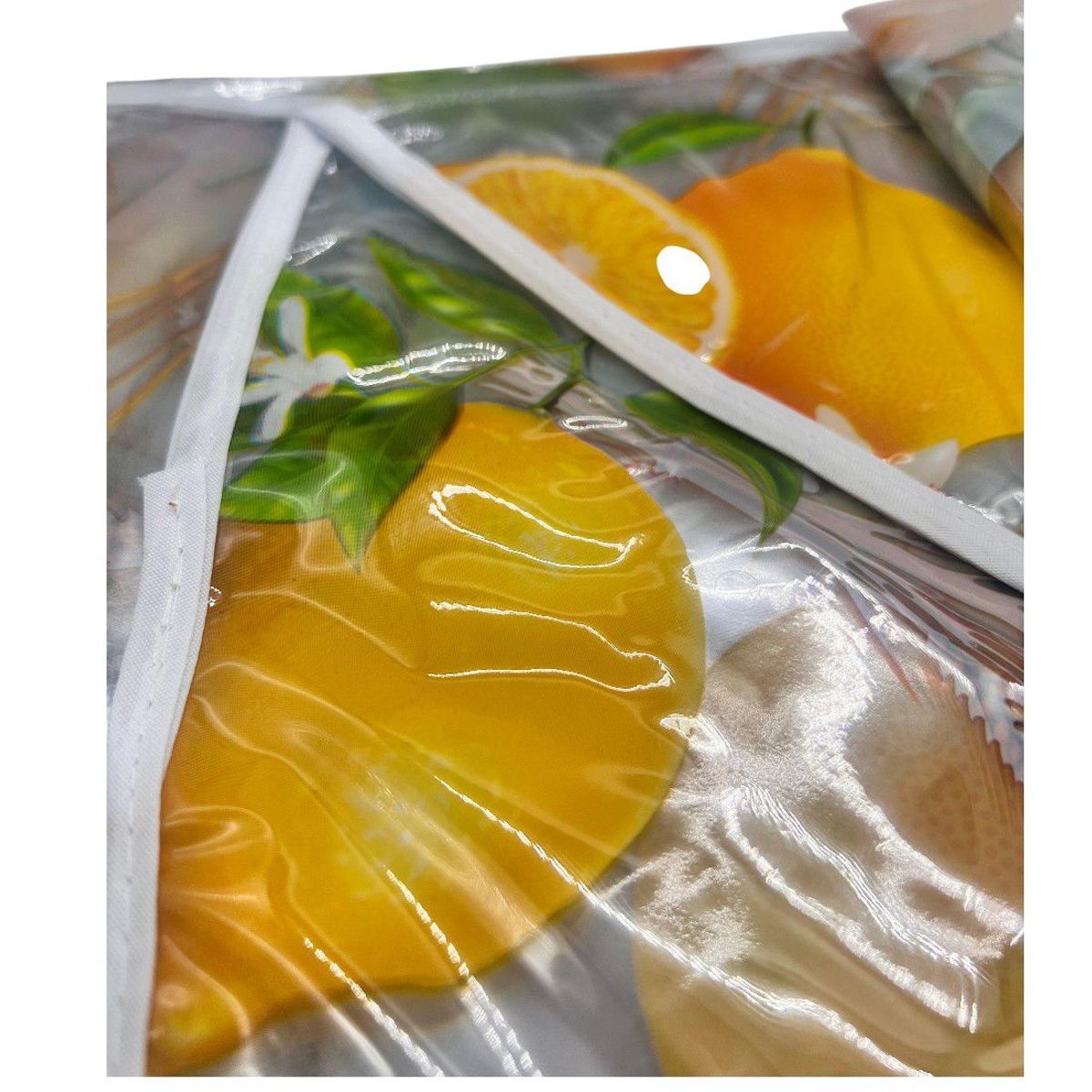 OEM - Mantel De Hule Plastico Redondo Transparente Diseños