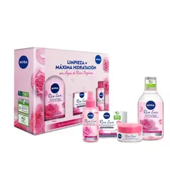 NIVEA - PACK Rose Care Micelar & Crema dia & Mist