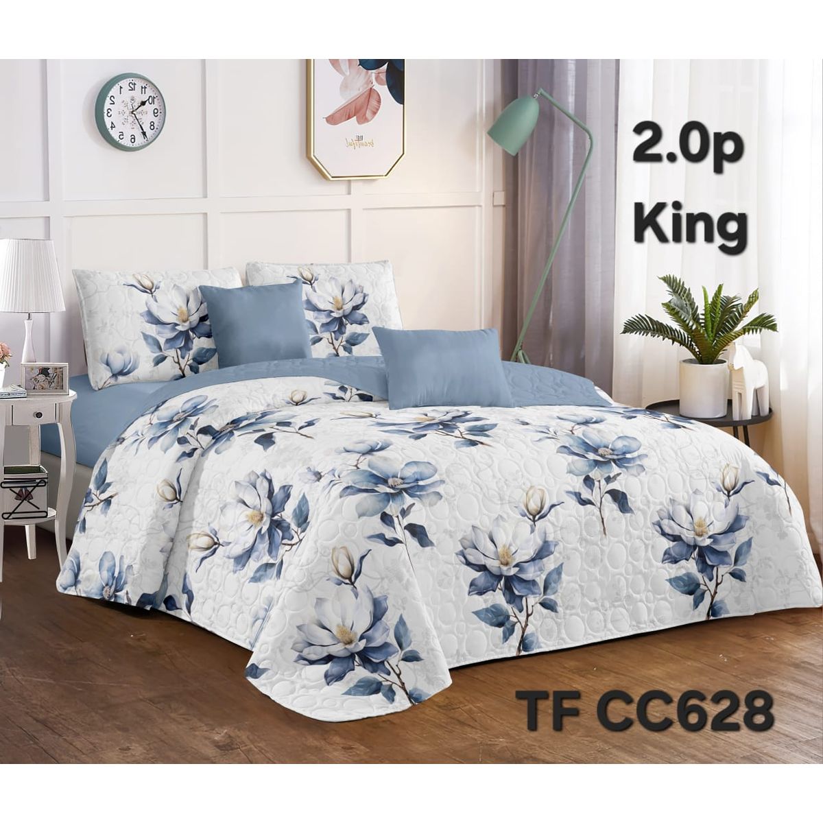 GENERICO - cubrecamas  quilt verano 2plazas 230x250