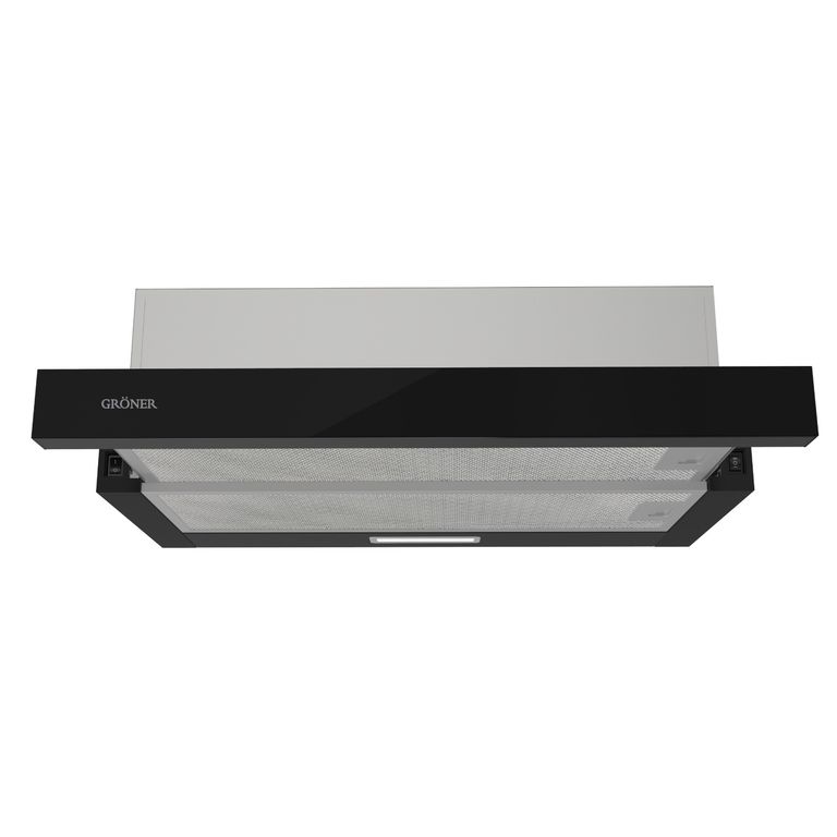 GRONER Campana Retráctil Gröner Black Glass T60