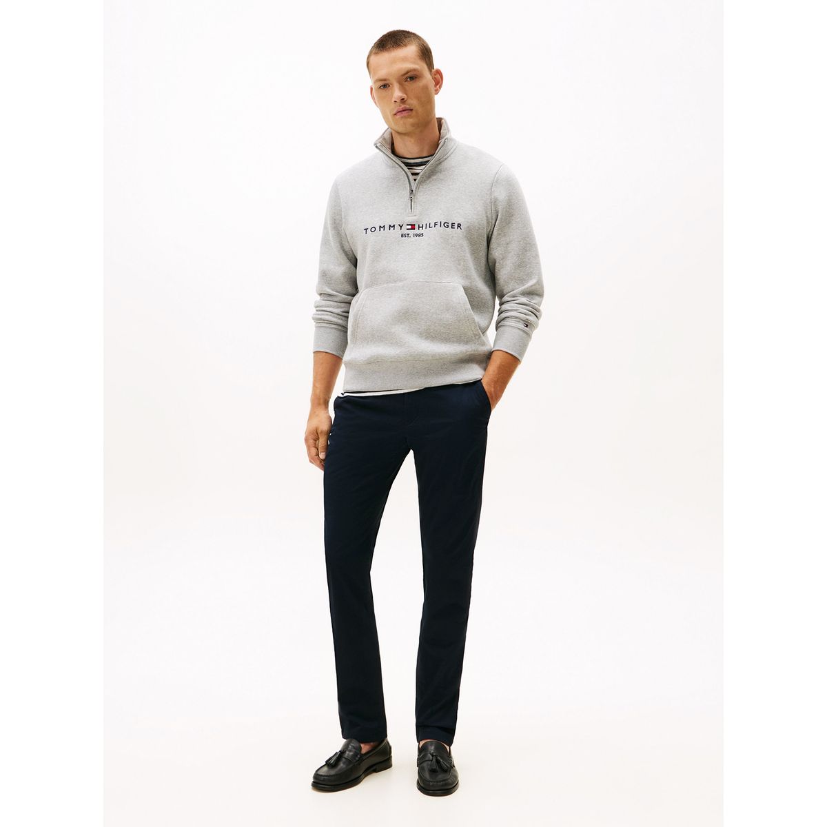 TOMMY HILFIGER - Pantalón Denton Essential Azul Tommy Hilfiger