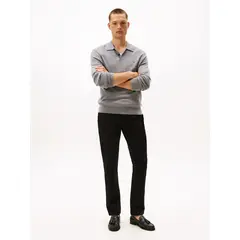 TOMMY HILFIGER - Pantalón Denton Essential Negro