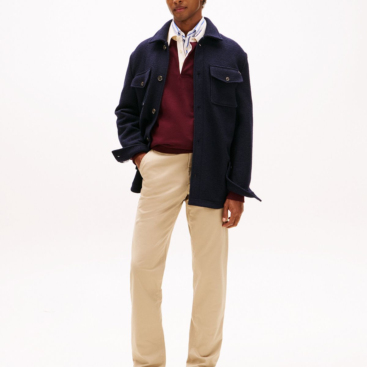 TOMMY HILFIGER - Pantalón Denton Essential Beige Tommy Hilfiger