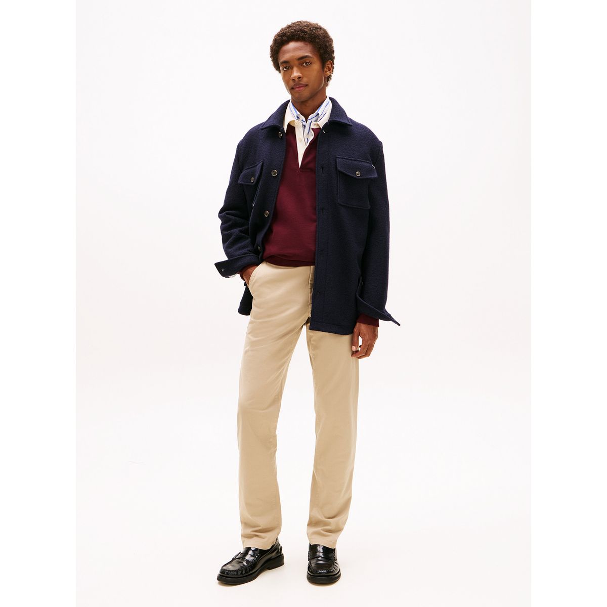 TOMMY HILFIGER - Pantalón Denton Essential Beige Tommy Hilfiger