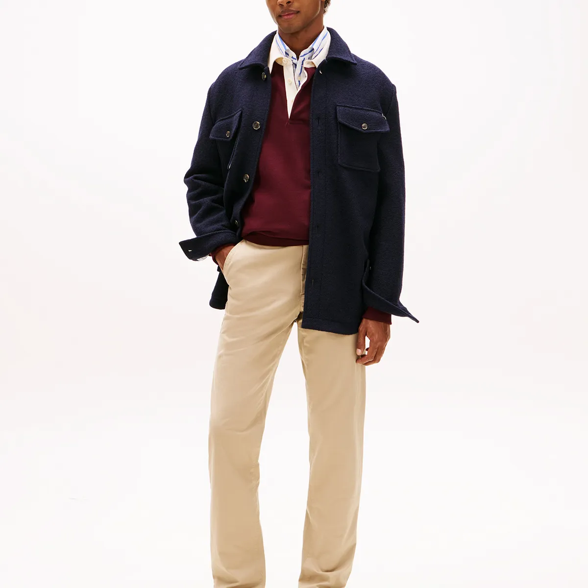 TOMMY HILFIGER - Pantalón Denton Essential Beige Tommy Hilfiger