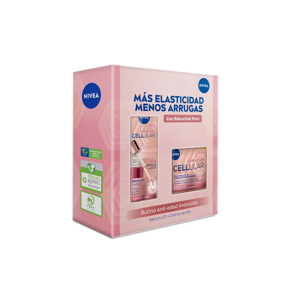 NIVEA - NIVEA Pack Cellular Expert Lift Crema Día 50ml + Serum 30ml