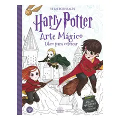 VERTICE - Harry Potter - Arte mágico - Libro para colorear
