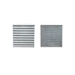 GENERICO - Cortina roller duo 150x200 gris jaspeado