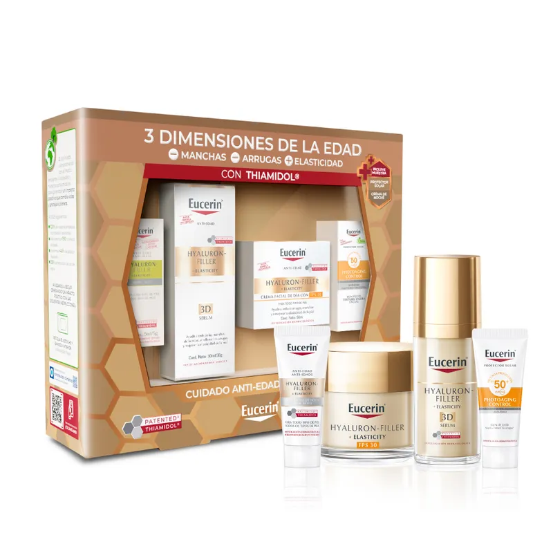 EUCERIN - EUCERIN Pack Rutina Elasticity Filler Anti-Edad 137ml
