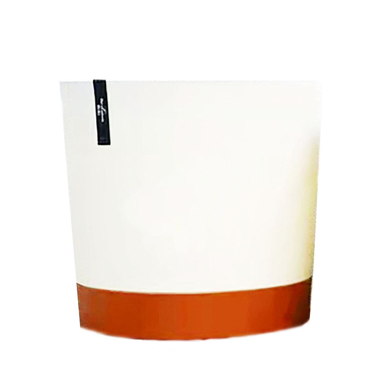 GENERICO - Macetero con Bandeja Extraíble y Drenaje Reflexivo L Blanco