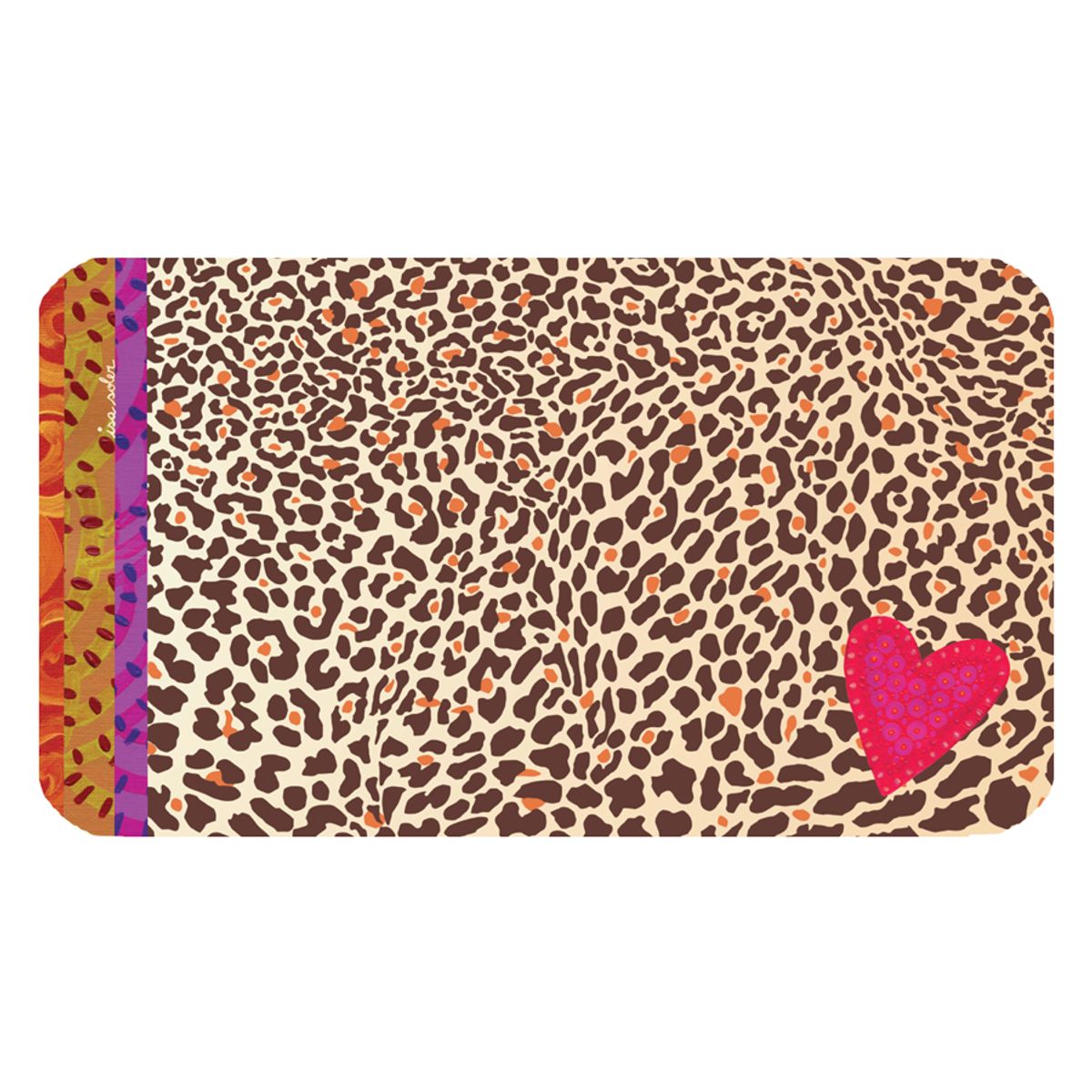 ISA SOLER - OFFICE PAD 40x70 ANIMAL PRINT