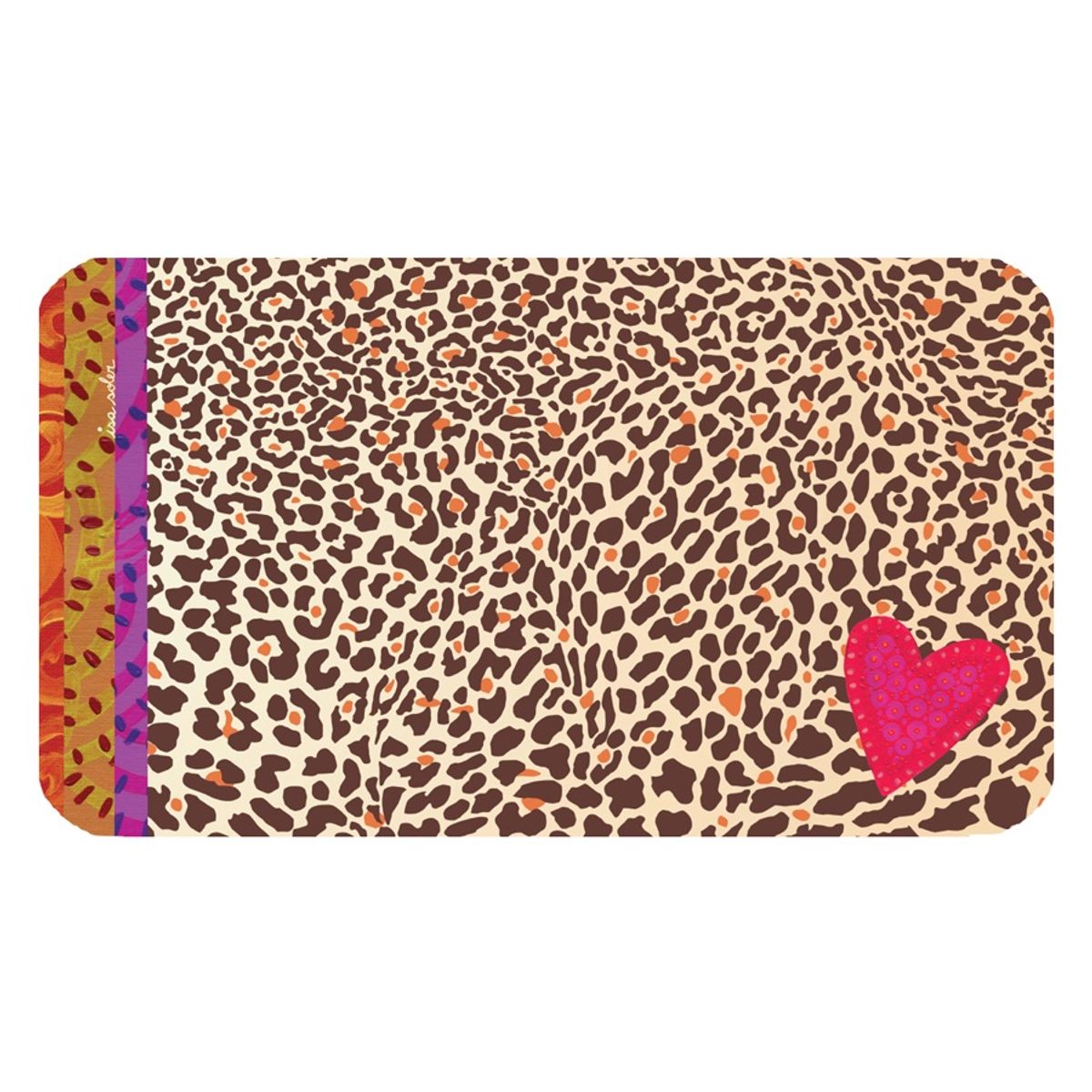 ISA SOLER - OFFICE PAD 40x70 ANIMAL PRINT