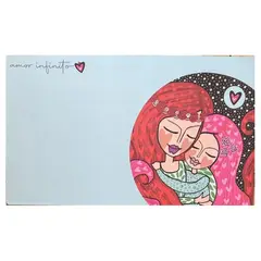 ISA SOLER - OFFICE PAD 40X70 MADRE MENTA