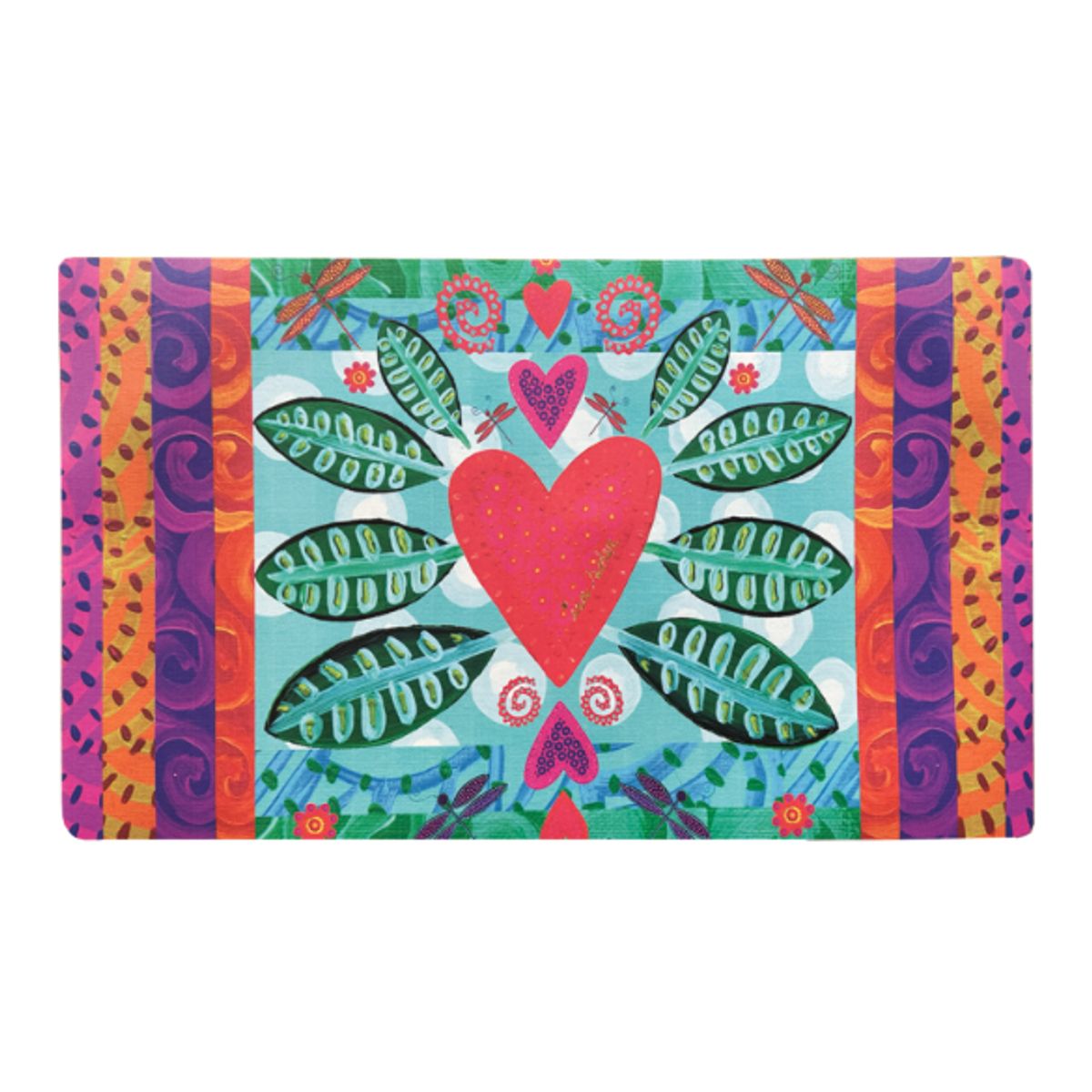 ISA SOLER - OFFICE PAD 40 X 70 CORAZÓN DÍA