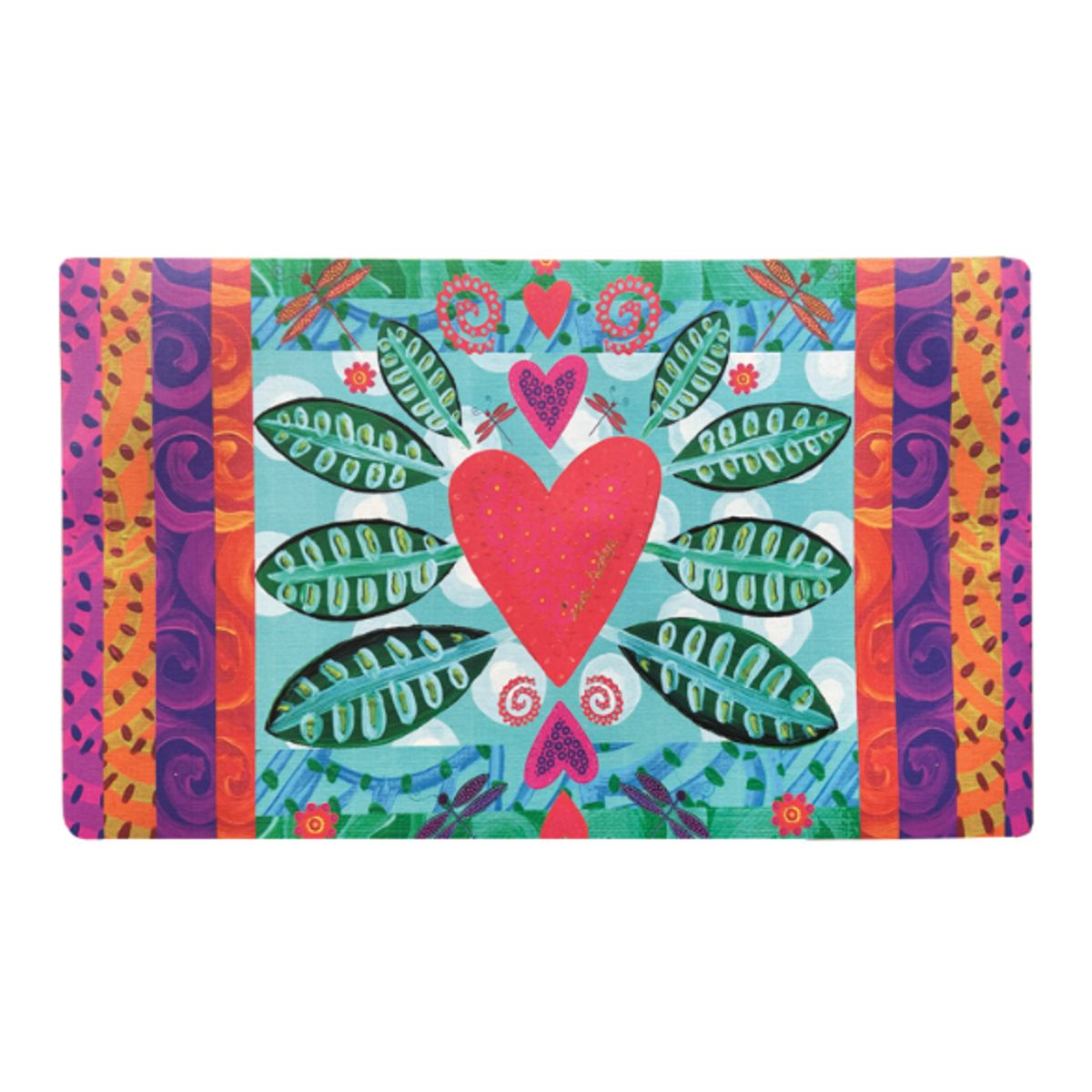 ISA SOLER - OFFICE PAD 40 X 70 CORAZÓN DÍA