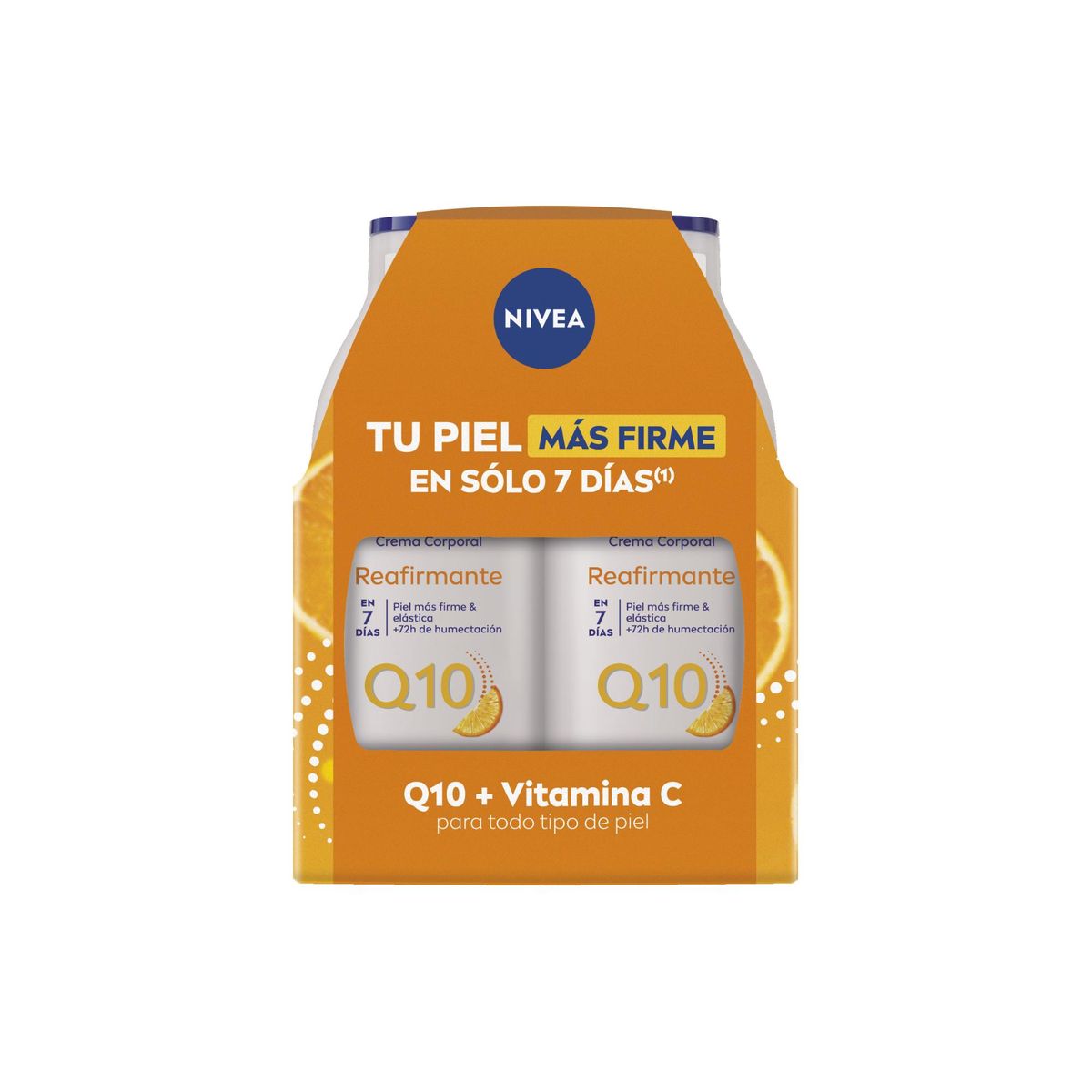 NIVEA - NIVEA Pack Reafirmante Q10 Crema Corporal 400ml x2