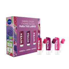 NIVEA - Pack Tripack Bálsamo Labial