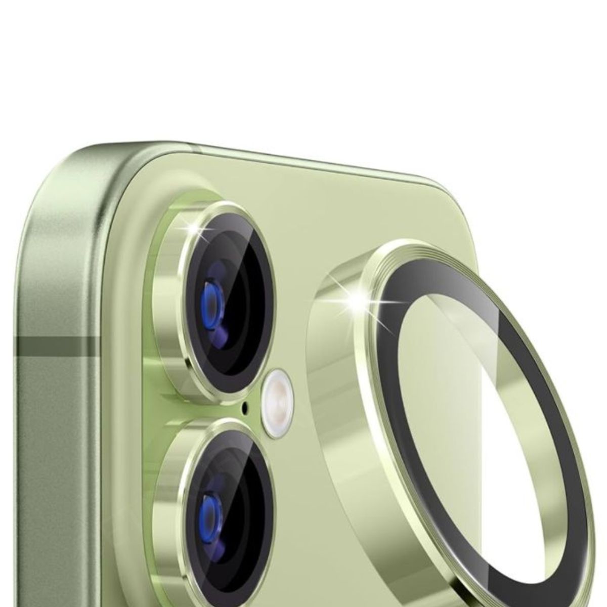 GENERICO - Protector Cámara Para iPhone 17 Green