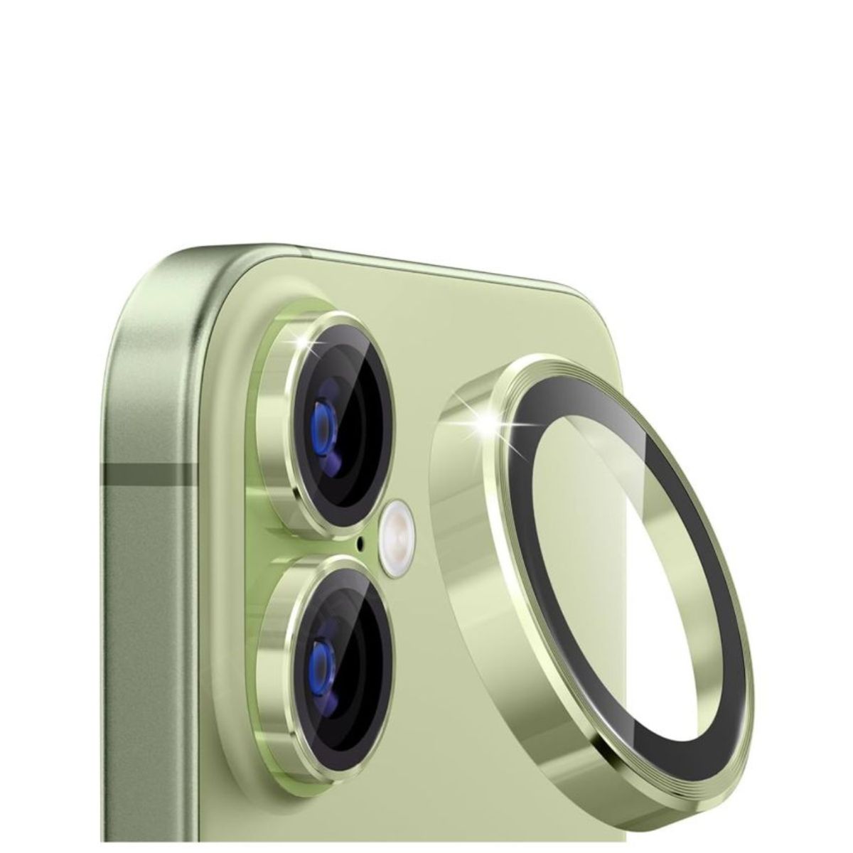 GENERICO - Protector Cámara Para iPhone 17 Green