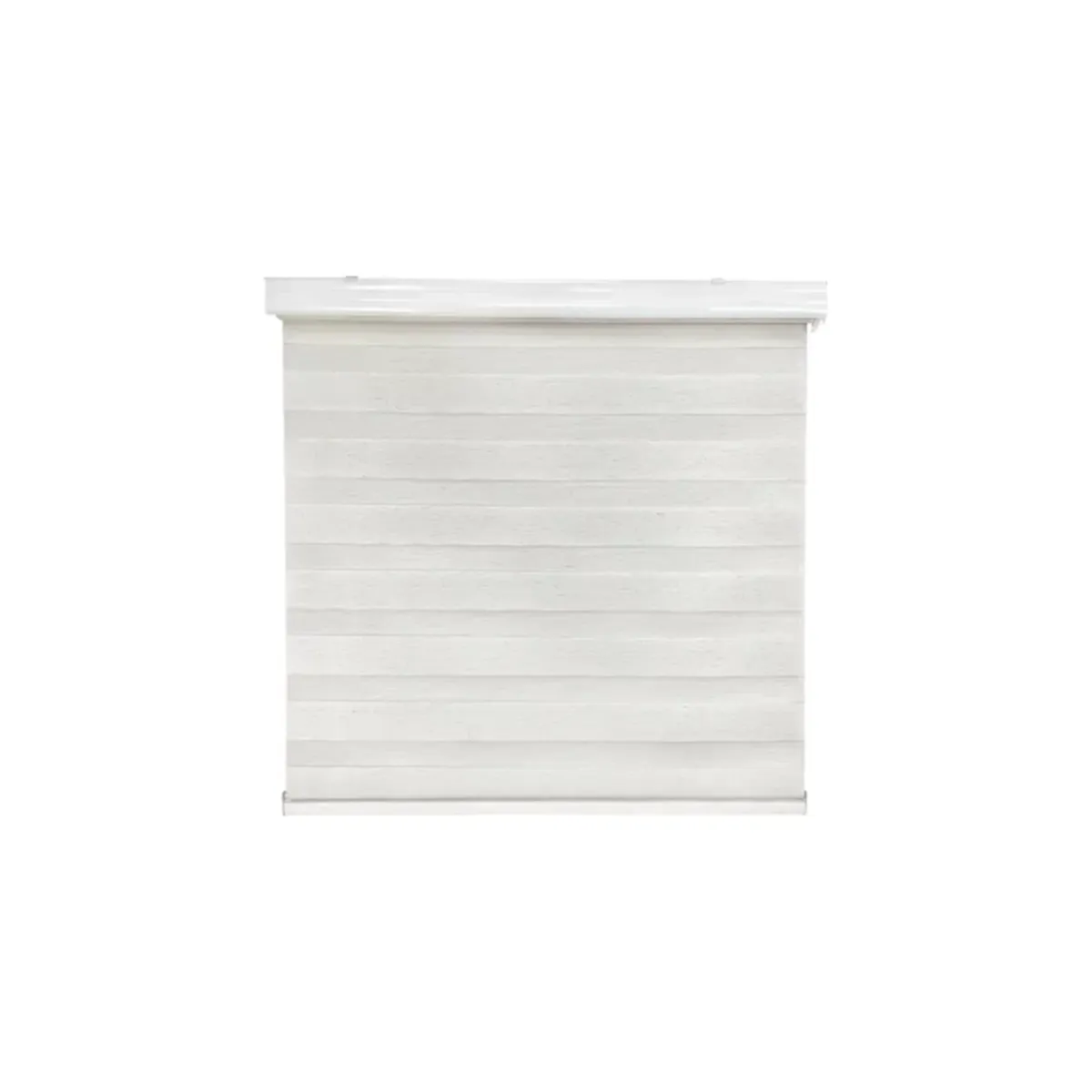 GENERICO - Cortina roller duo blanco jaspeado 150x200