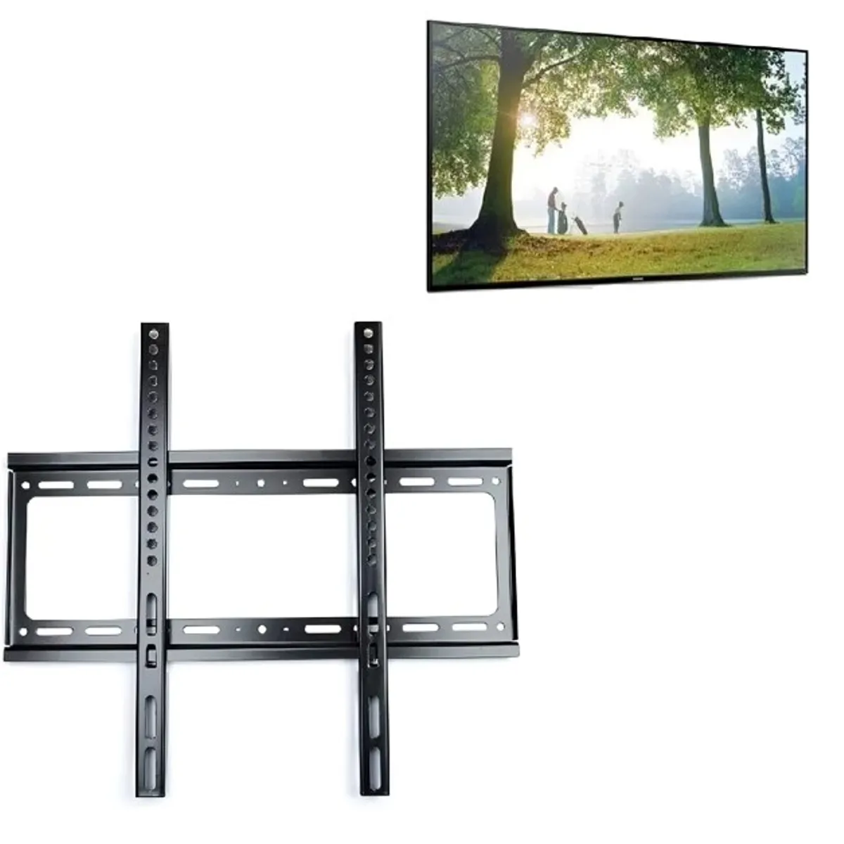 GENERICO - Soporte Tv Pared compatible 26 - 63 Pulgadas 50 Kg