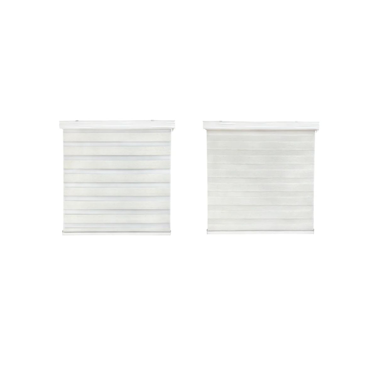 GENERICO - Cortina roller duo blanco jaspeado 180x200