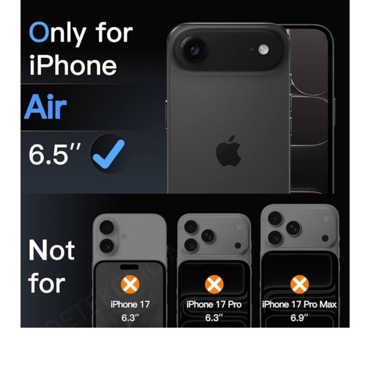 GENERICO - Lamina Anti Espias Hidrogel Para iPhone 17 Air