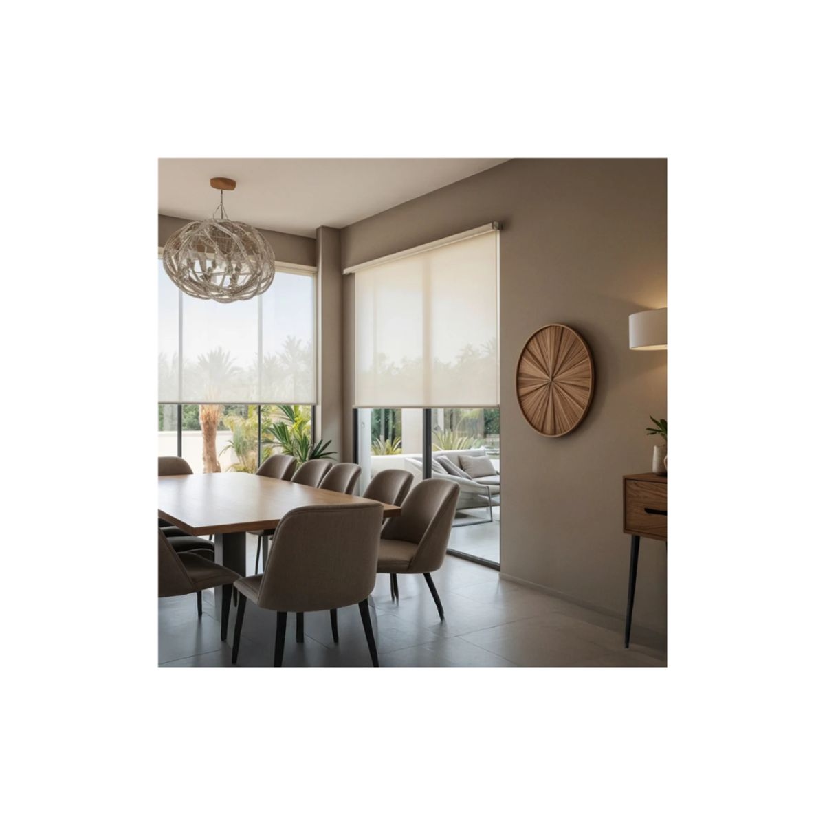 GENERICO - Cortina Roller Sunscreen beige 160x240