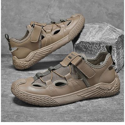 Imagen 2 del producto Sandalias caladas para hombre-Marrón