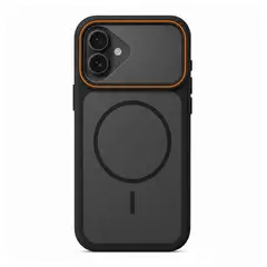 JOIGO - Carcasa Para iPhone 17 Bordes Compatible con Magsafe Negro