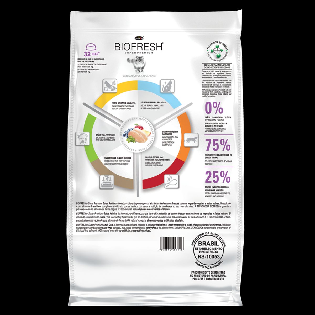 BIOFRESH - Biofresh Gato Adulto 1,5 kg