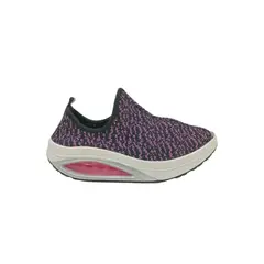 HERIEL - Zapatilla Burdeos Lona Mujer