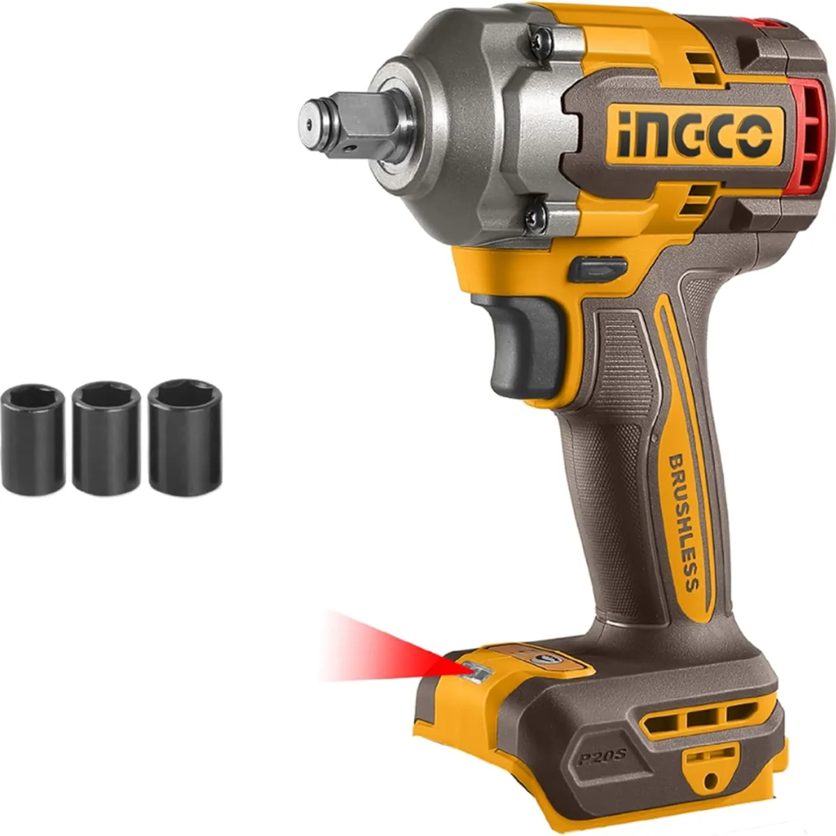 INGCO - Llave Pistola De Impacto Bl 1/2 20v 400 Nm Ingco Ciwli2040