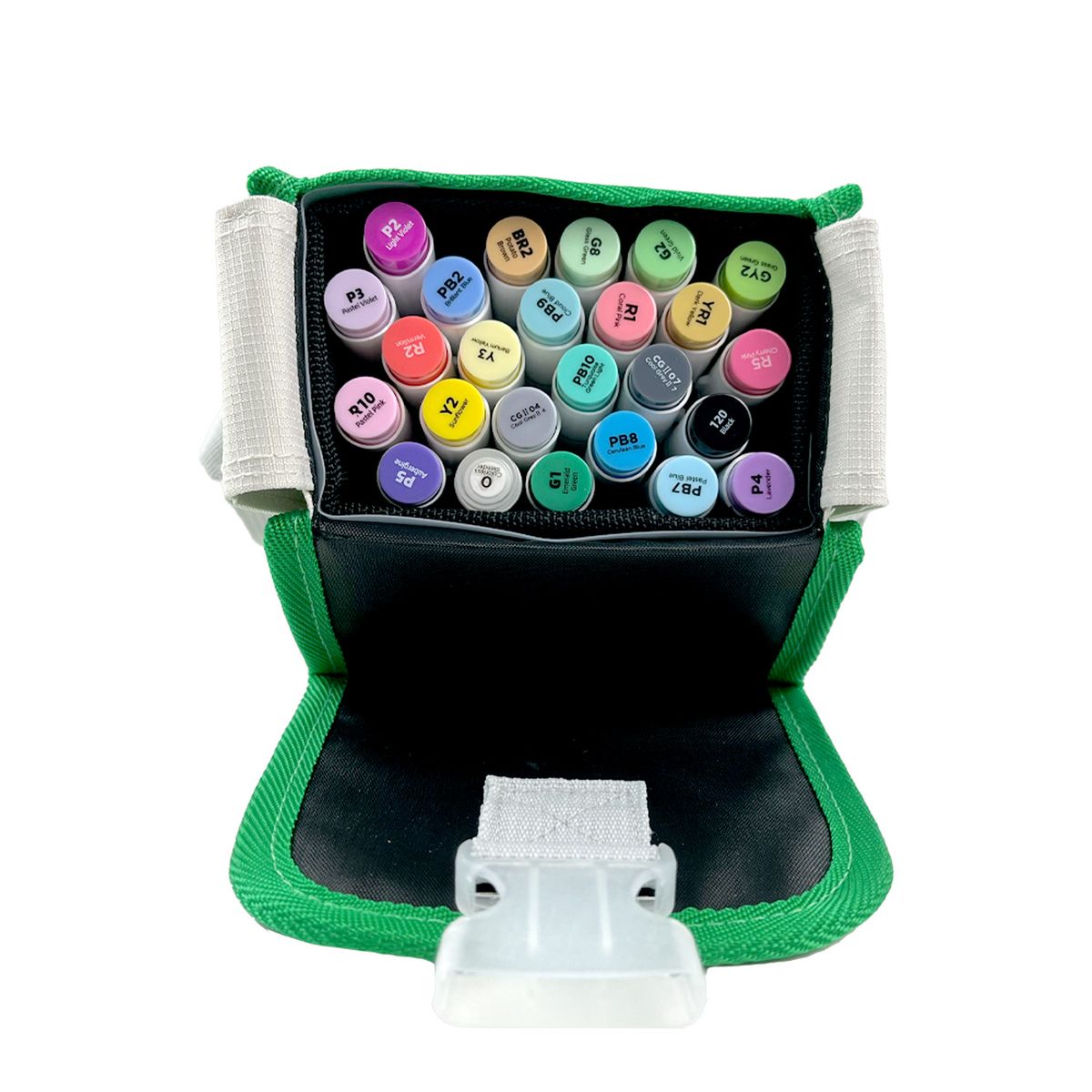 OHUHU - Ohuhu 24 Marcadores Alcohol Basicos +Blender Pincel&Biselada