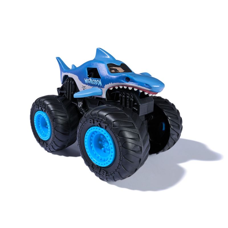 MONSTER JAM - MONSTER JAM AUTO CON LUZ Y SONIDO - MEGALODON