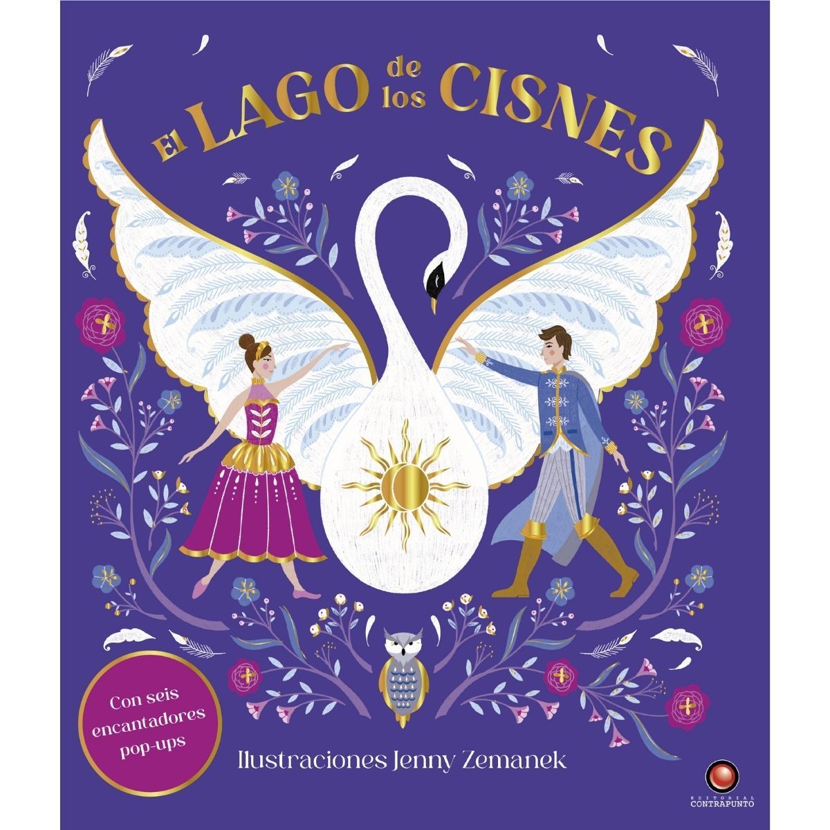 EDITORIAL CONTRAPUNTO - El lago de los cisnes - Pop up