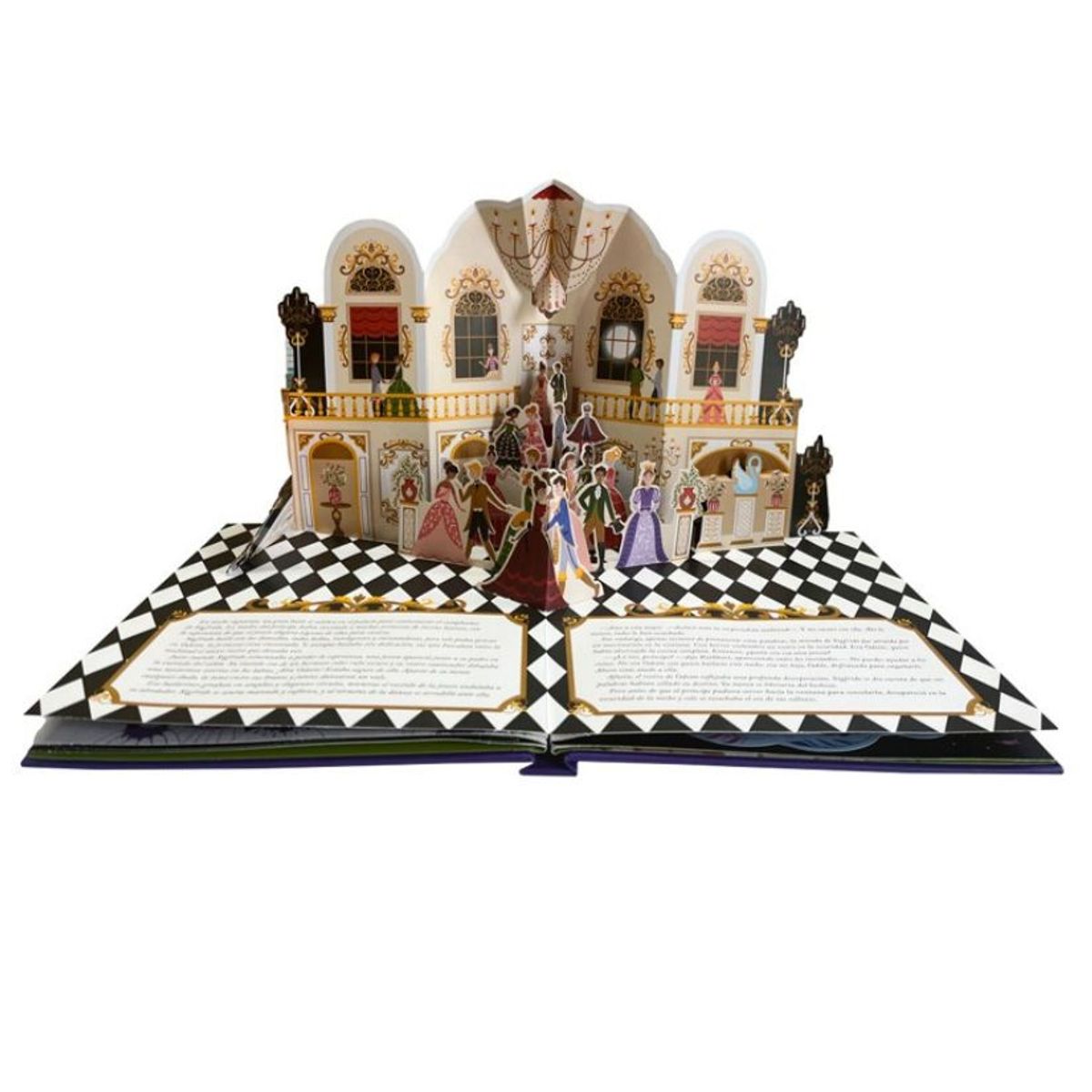 EDITORIAL CONTRAPUNTO - El lago de los cisnes - Pop up